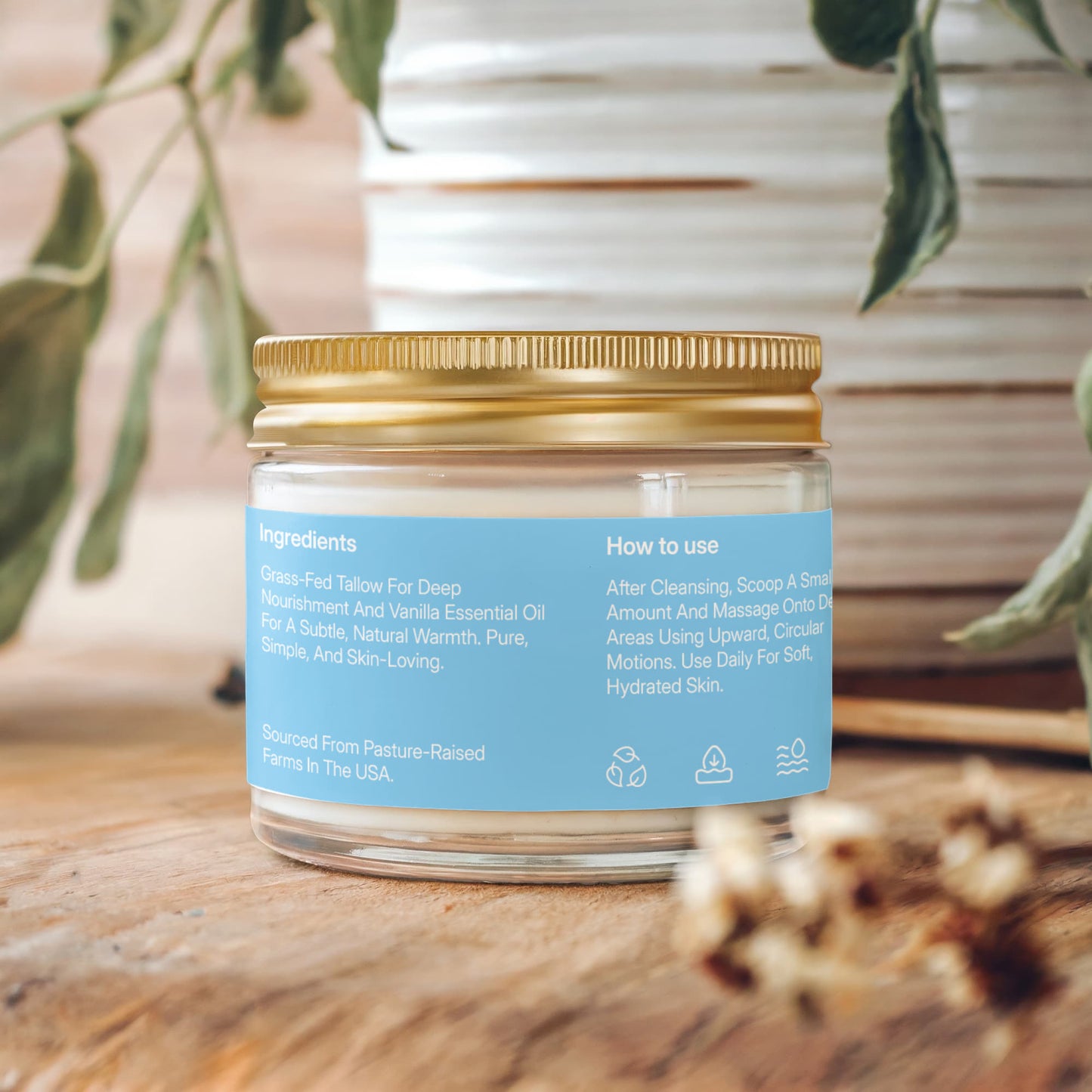 Grass-Fed Whipped Tallow